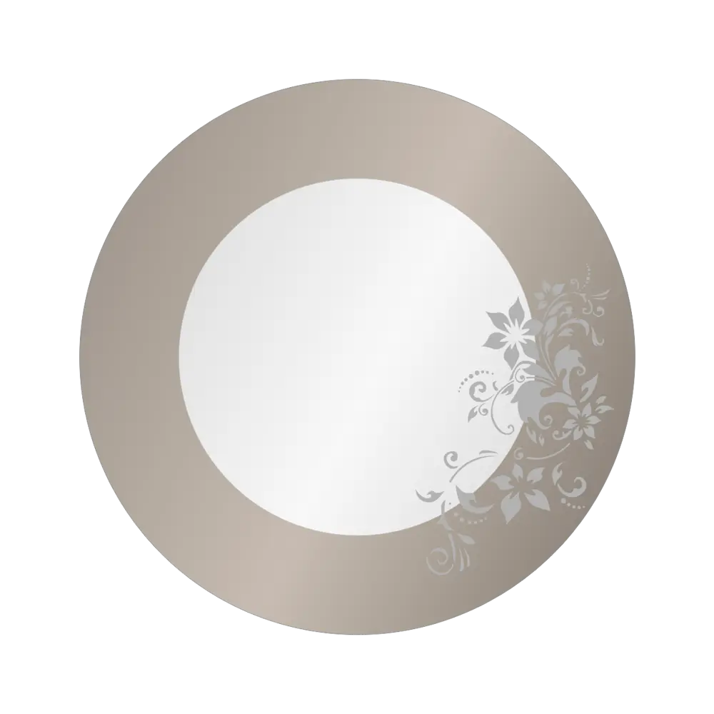 Фото Зеркало 1 Московская зеркальная фабрика комбинированное круглое с рисунком D90 см MZF-9703 Фото Зеркало 1 Московская зеркальная фабрика комбинированное круглое с рисунком D90 см MZF-9703