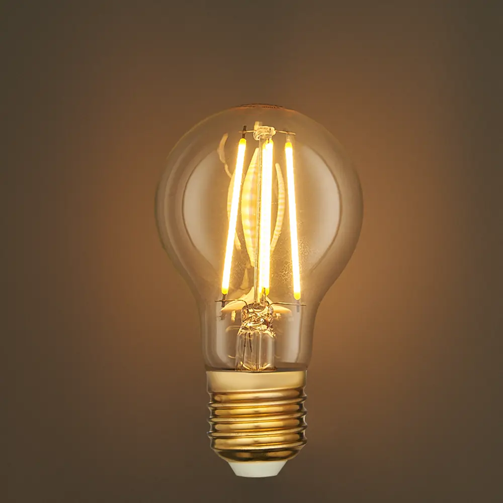 Фото 3 Лампа светодиодная филаментная Osram Superstar Classic A E27 220 В 7 Вт груша прозрачная 806 лм жёлтый свет для диммера Фото 3 Лампа светодиодная филаментная Osram Superstar Classic A E27 220 В 7 Вт груша прозрачная 806 лм жёлтый свет для диммера