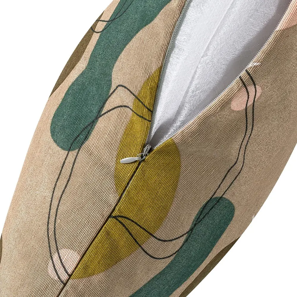 Фото 4 Наволочка Altali Момо грин 43x43 см цвет зеленый Фото 4 Наволочка Altali Момо грин 43x43 см цвет зеленый