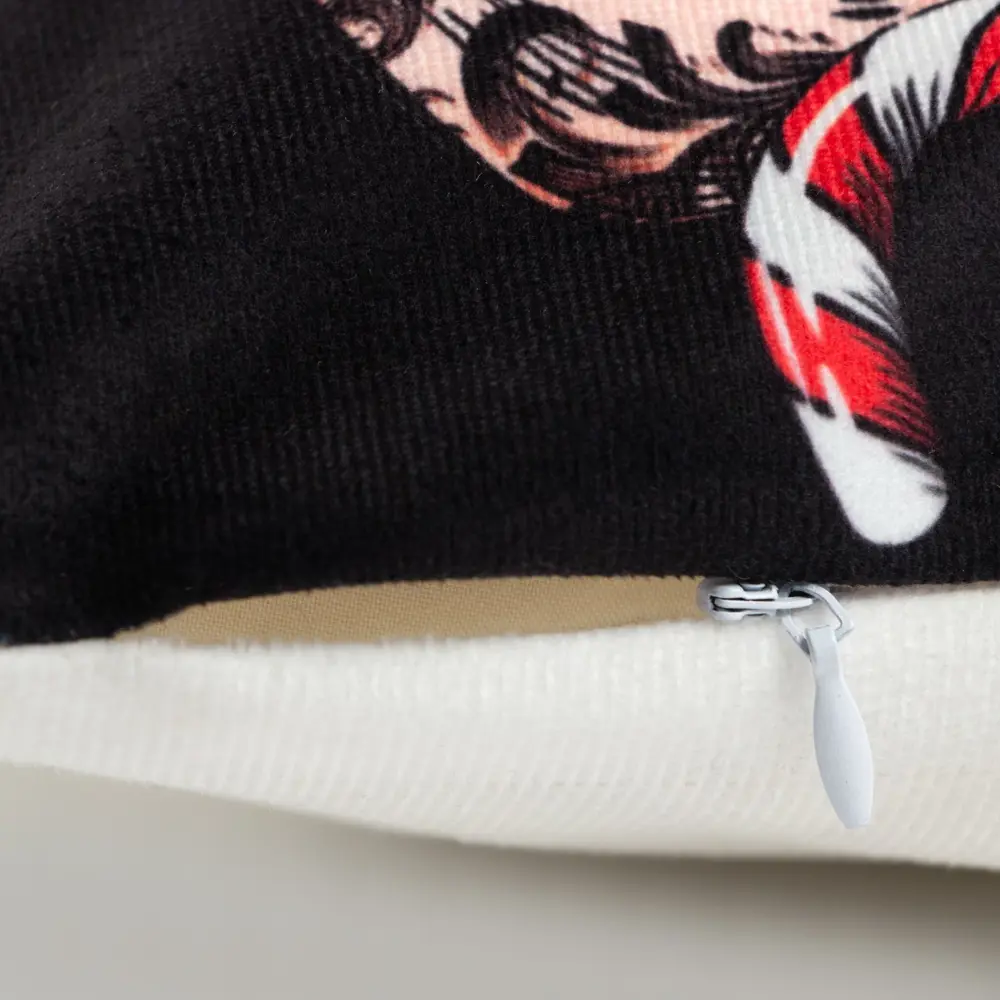 Фото 3 Наволочка Этель 7650819 40x40 см, цвет черный