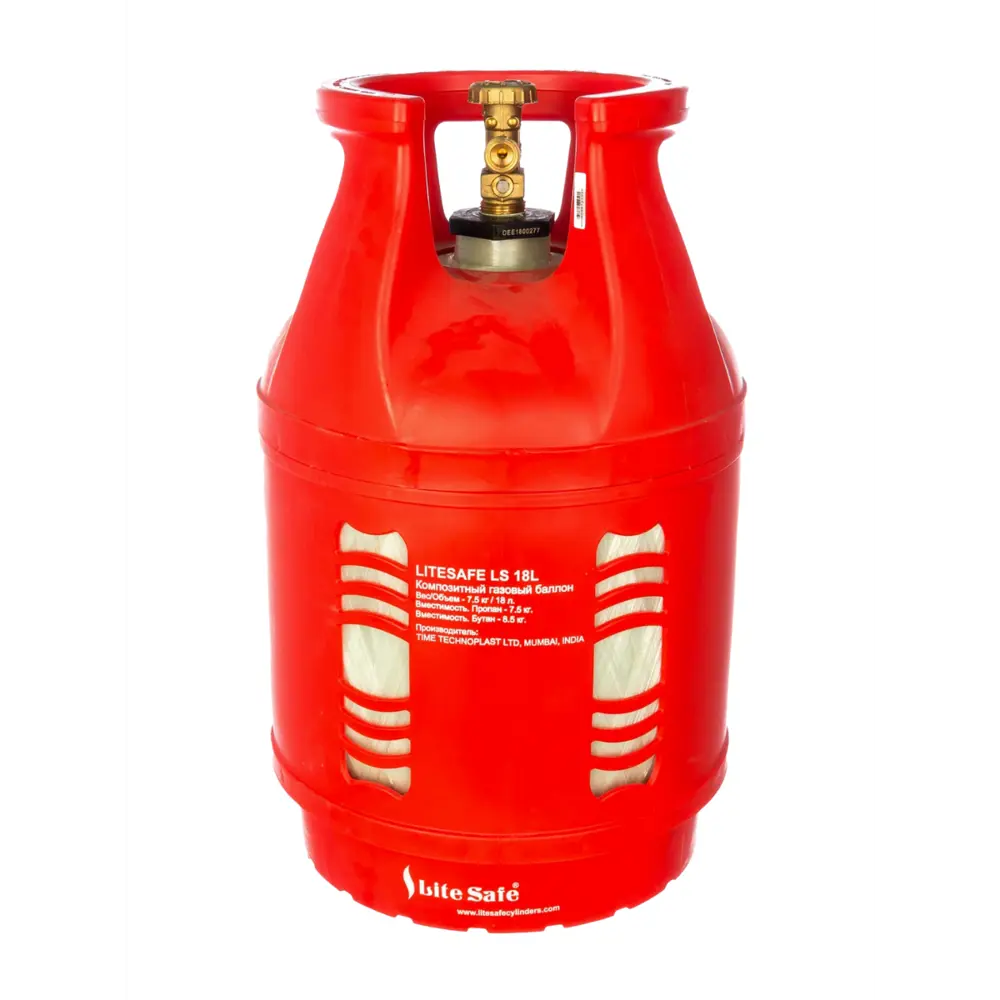 Фото Баллон газовый композитный LiteSafe LS 18 л Фото Баллон газовый композитный LiteSafe LS 18 л