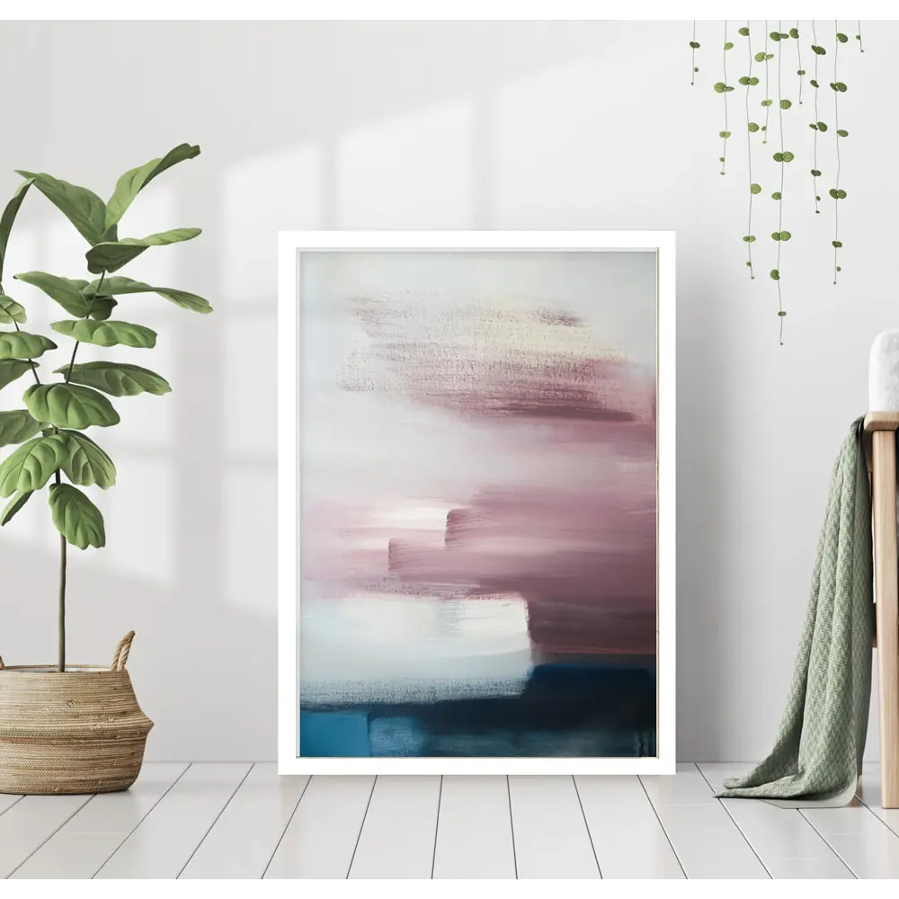 Фото Постер 28 картин "Абстрактный пейзаж" 50x40 см в белой раме Фото Постер 28 картин "Абстрактный пейзаж" 50x40 см в белой раме