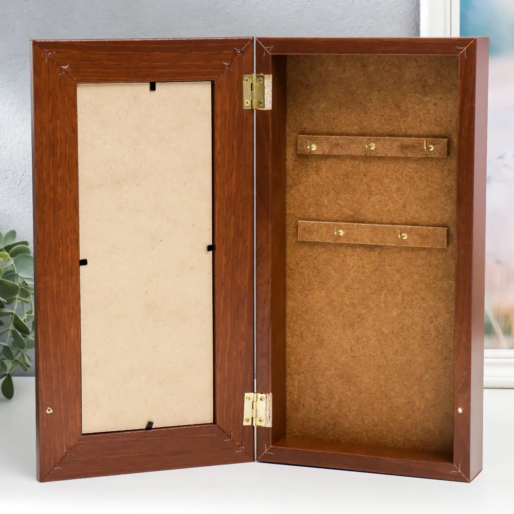 Фото 3 Ключница Simaland "Лев" орех 16x31 см