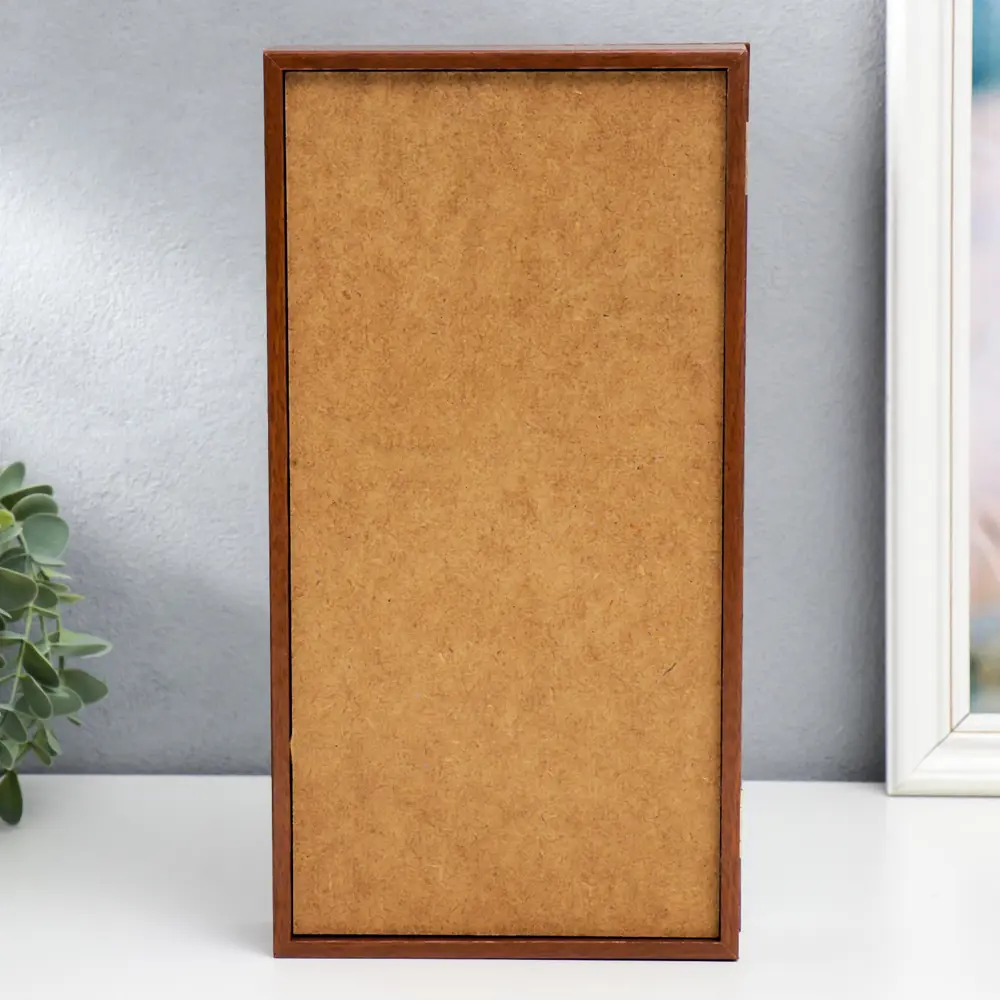 Фото 5 Ключница Simaland "Лев" орех 16x31 см