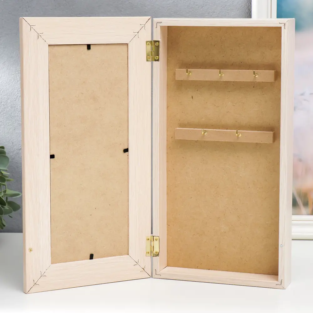 Фото 3 Ключница Simaland "Олень" молочный дуб 16x31 см Фото 3 Ключница Simaland "Олень" молочный дуб 16x31 см