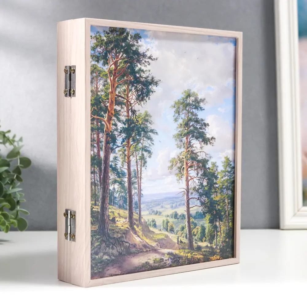 Фото 2 Ключница Simaland "Тропинка в лесу" светлый дуб 25.7x20.7 см Фото 2 Ключница Simaland "Тропинка в лесу" светлый дуб 25.7x20.7 см