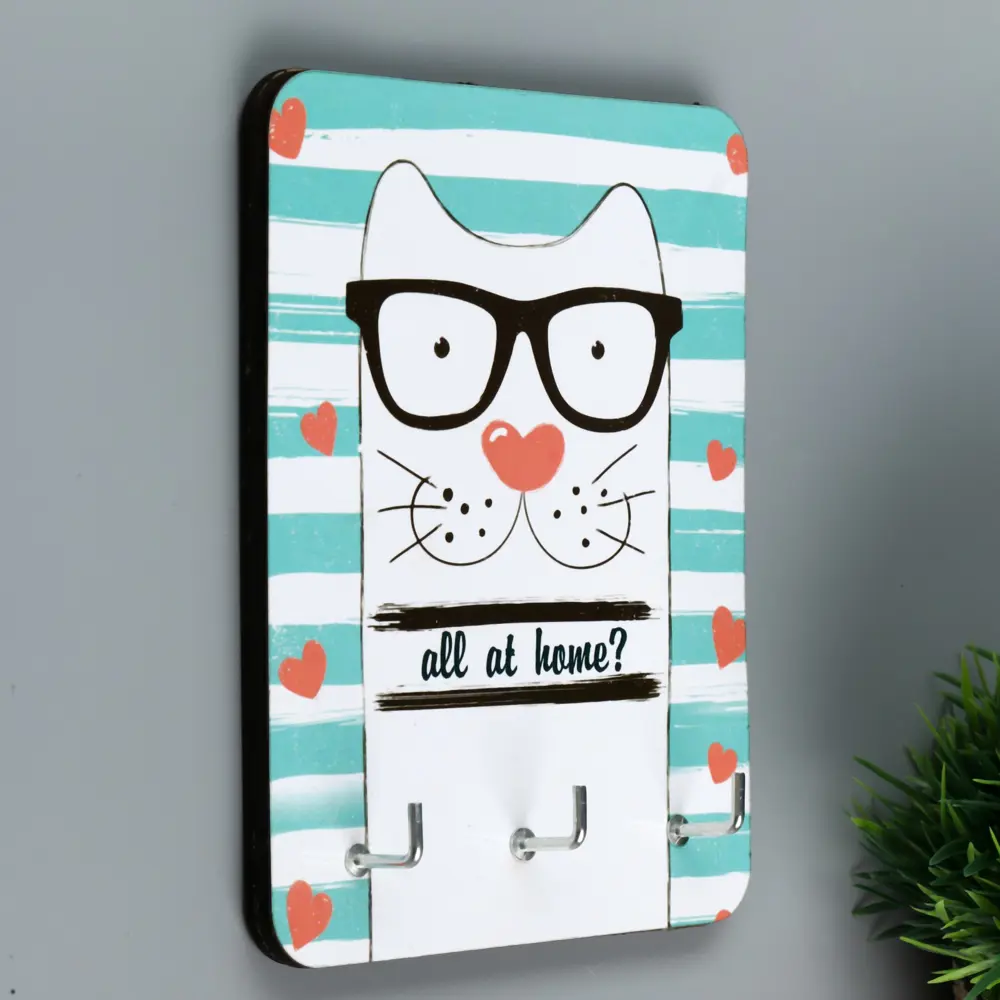 Фото 2 Ключница Simaland Кот в очках. All at home Фото 2 Ключница Simaland Кот в очках. All at home