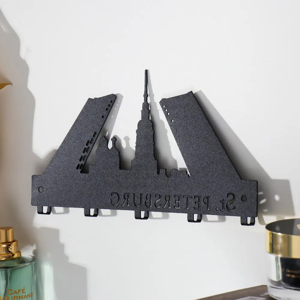 Фото 3 Ключница Simaland "Раздвижные мосты" 20x11x1 см Фото 3 Ключница Simaland "Раздвижные мосты" 20x11x1 см