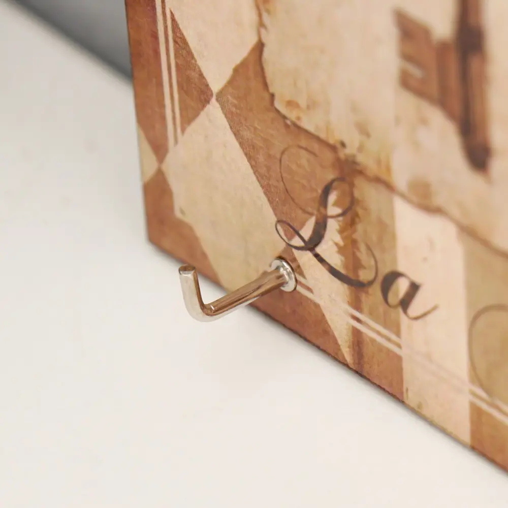 Фото 2 Ключница Simaland открытая "Ключ на бежевом" 10x12 см Фото 2 Ключница Simaland открытая "Ключ на бежевом" 10x12 см