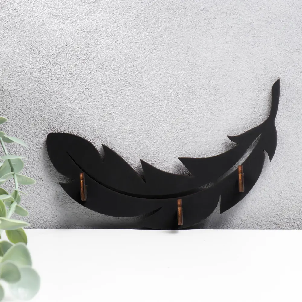 Фото Ключница Simaland открытая Перо 17x8.5 см Фото Ключница Simaland открытая Перо 17x8.5 см