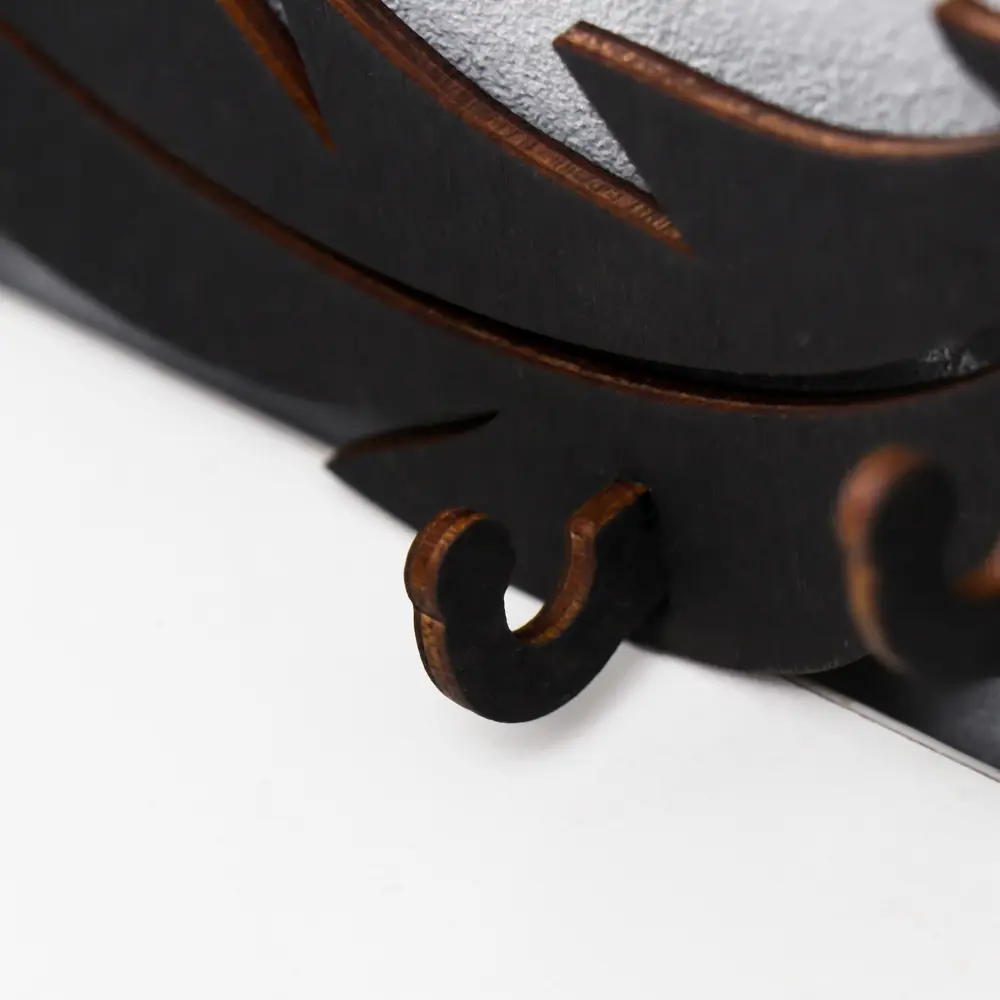 Фото 2 Ключница Simaland открытая Перо 17x8.5 см Фото 2 Ключница Simaland открытая Перо 17x8.5 см