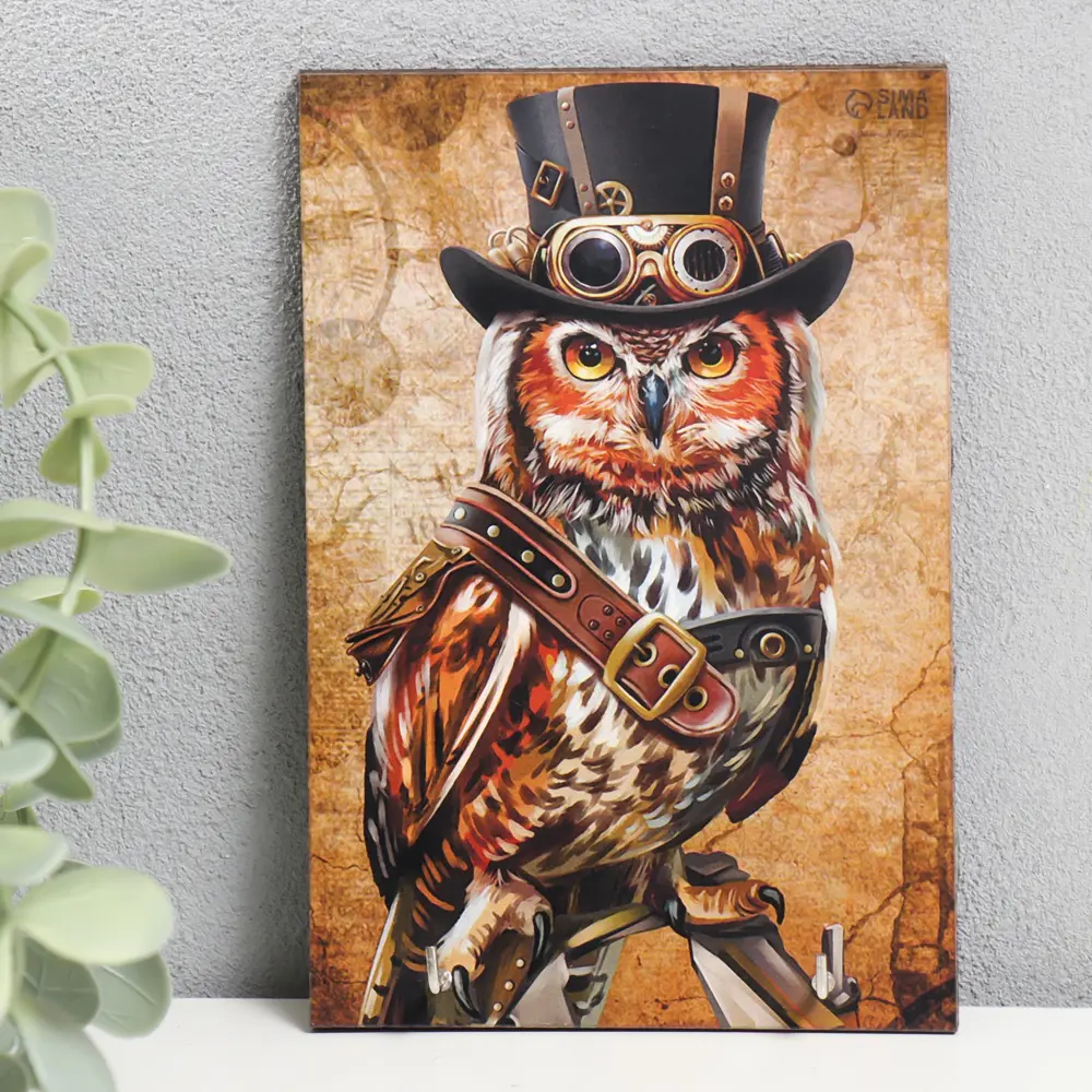 Фото Ключница Simaland открытая "Филин" 10x15 см Фото Ключница Simaland открытая "Филин" 10x15 см