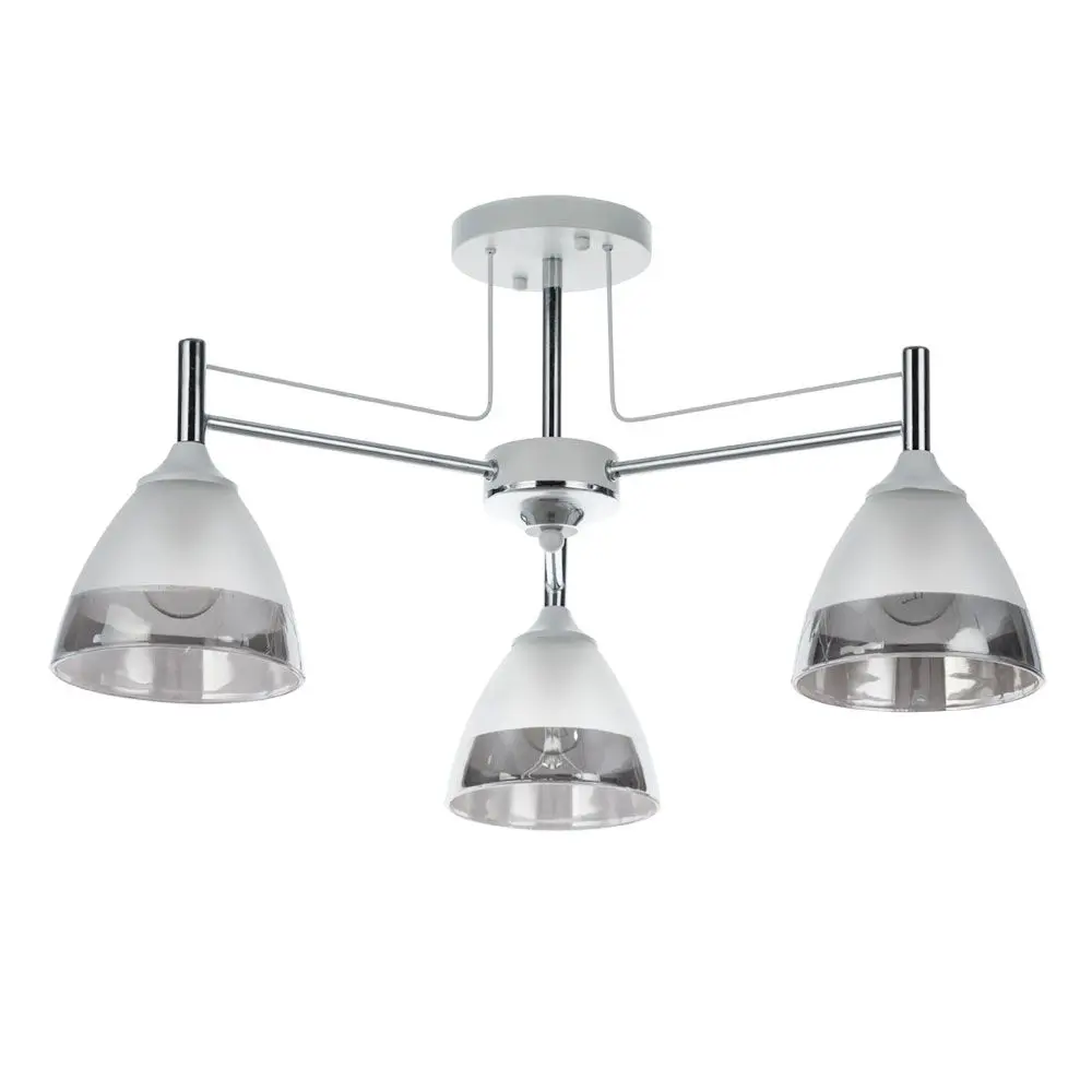 Фото Светильник настенно-потолочный ARTE LAMP A3521PL-3CC 3 лампы 9 м² цвет хром Фото Светильник настенно-потолочный ARTE LAMP A3521PL-3CC 3 лампы 9 м² цвет хром