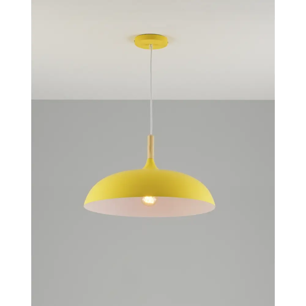 Фото 2 Подвесной светильник MODERLI GD-C001-E450 GD-C001-E450 yellow 1 лампа 8 м² цвет желтый Фото 2 Подвесной светильник MODERLI GD-C001-E450 GD-C001-E450 yellow 1 лампа 8 м² цвет желтый