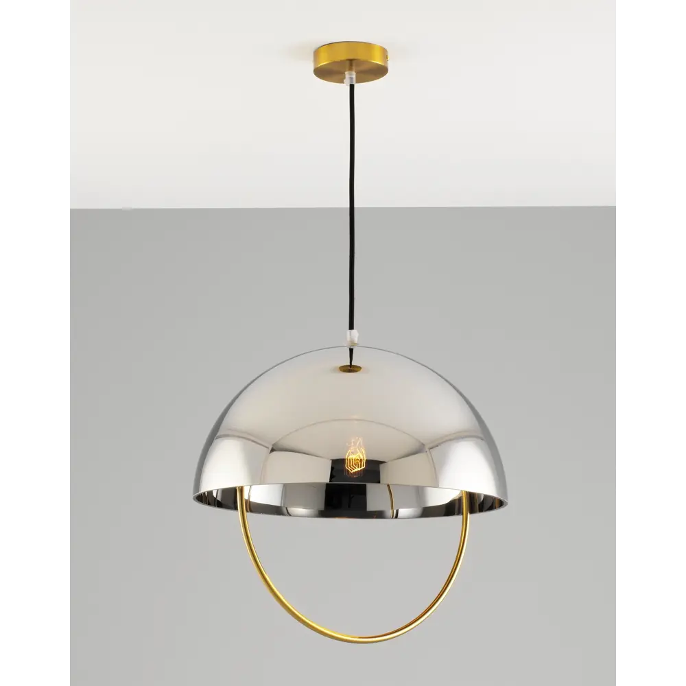 Фото 2 Подвесной светильник MODERLI LOND V10390-1P 1 лампа 15 м² цвет латунь Фото 2 Подвесной светильник MODERLI LOND V10390-1P 1 лампа 15 м² цвет латунь