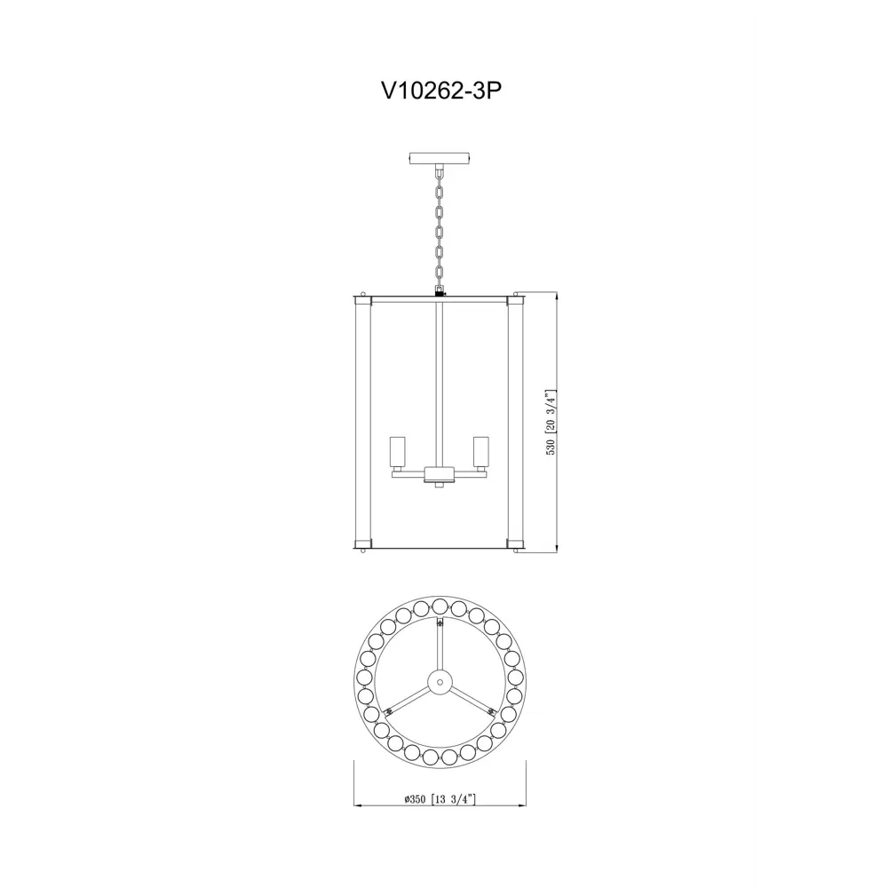 Фото 6 Подвесной светильник MODERLI Crumbly V10262-3P 3 лампы 20 м² цвет латунь Фото 6 Подвесной светильник MODERLI Crumbly V10262-3P 3 лампы 20 м² цвет латунь
