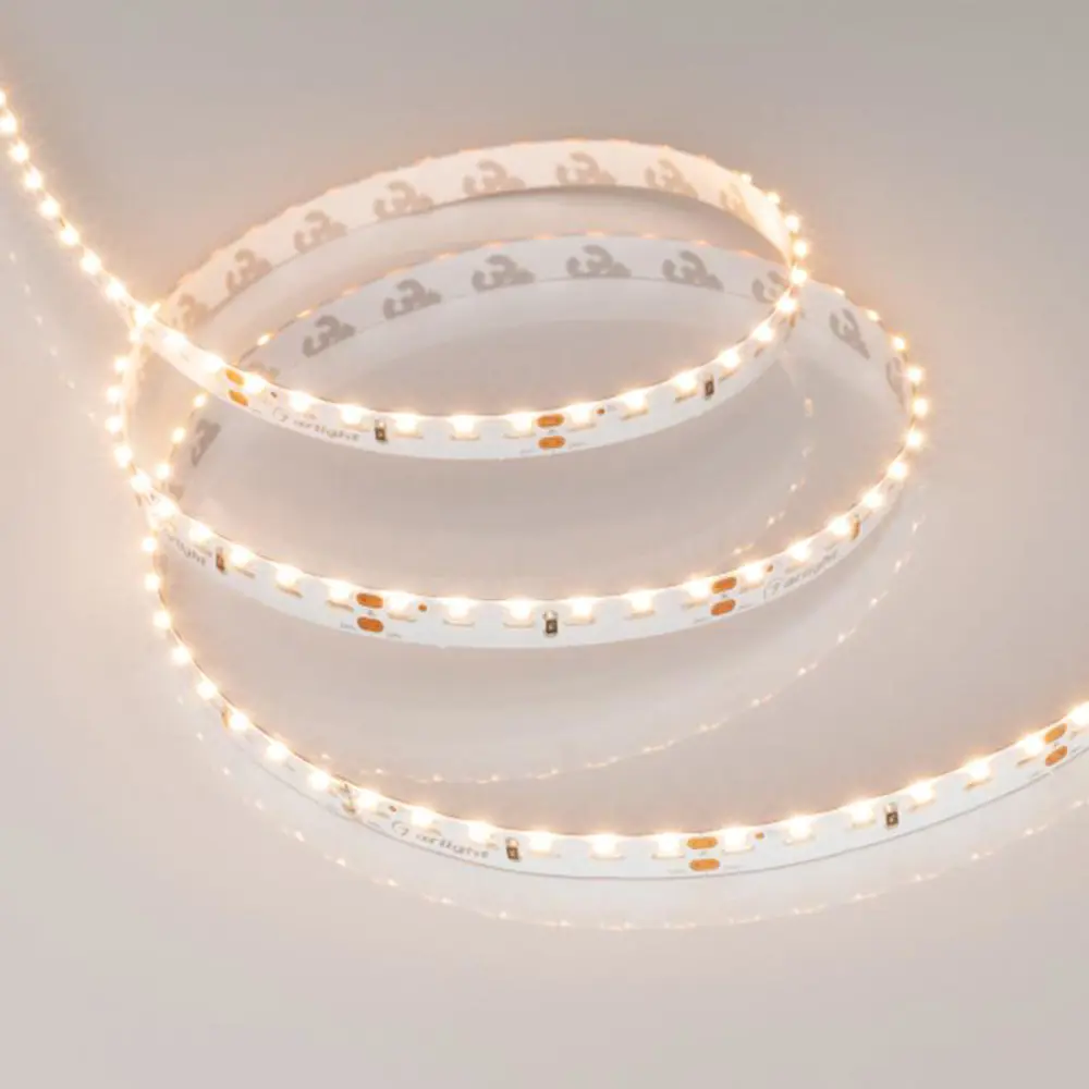 Фото 3 Светодиодная лента ARLIGHT 024461(2) SMD 3014 120 диод/8.40 Вт/м 24 В IP20 50 м теплый белый свет Фото 3 Светодиодная лента ARLIGHT 024461(2) SMD 3014 120 диод/8.40 Вт/м 24 В IP20 50 м теплый белый свет
