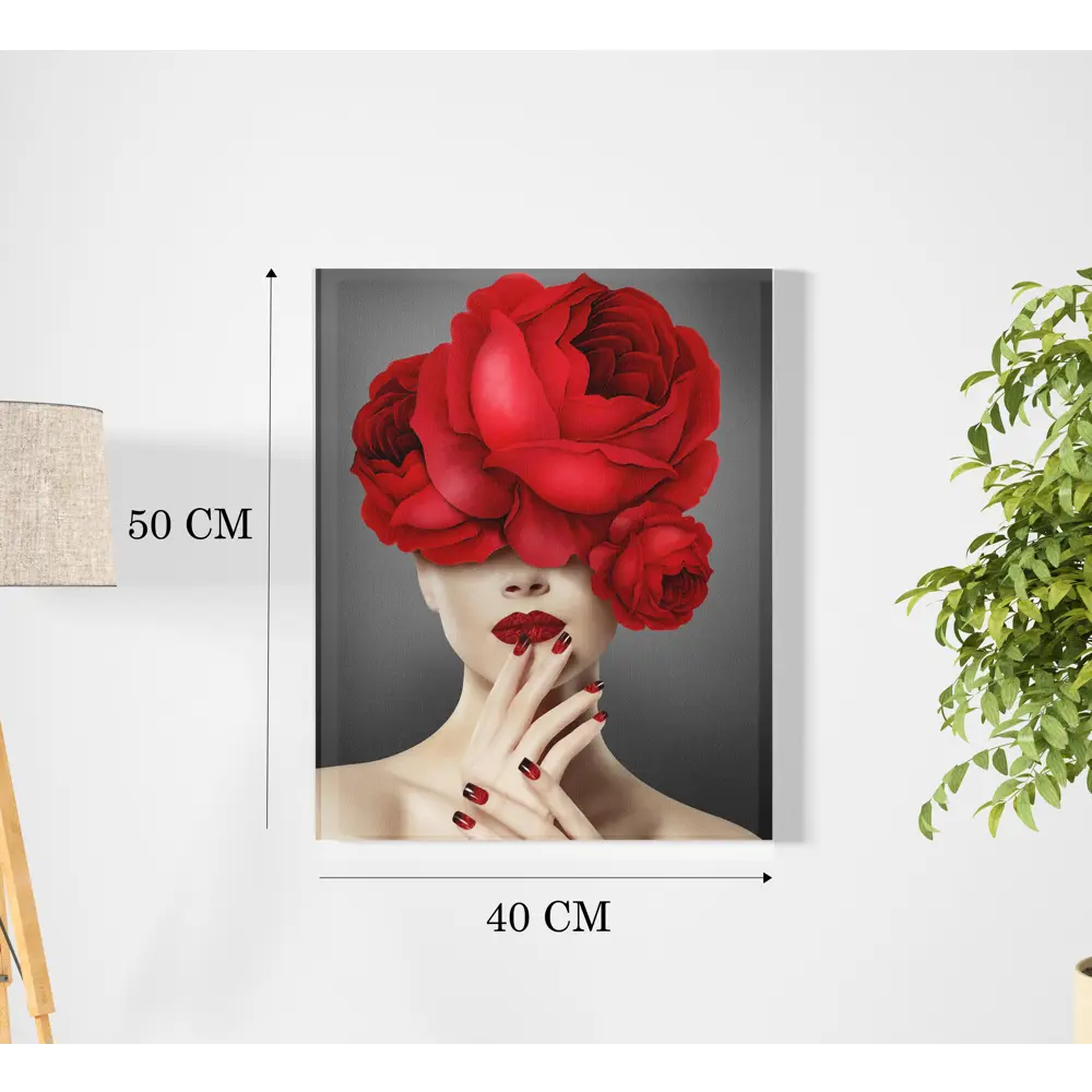 Фото 3 Картина по номерам Solmax&Creators красная роза Фото 3 Картина по номерам Solmax&Creators красная роза