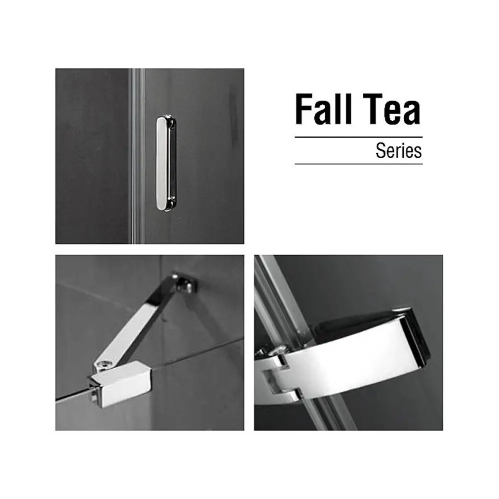Фото 3 Душевой уголок Gemy Fall Tea S29105 100х100см