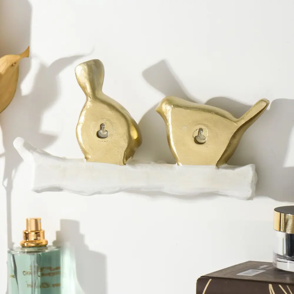 Фото 3 Крючок Simaland 21x10.5x5.5 см цвет золотистый