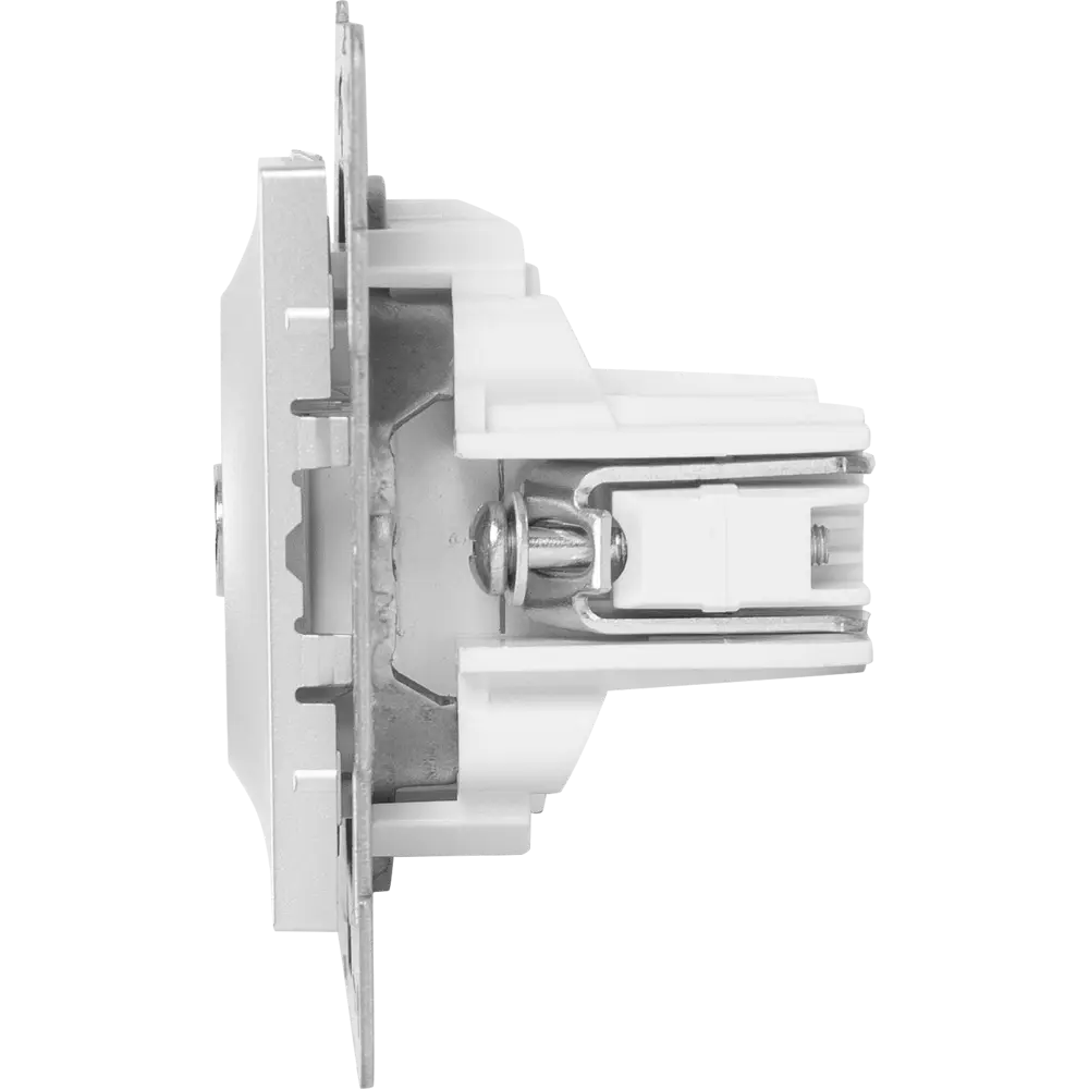 Фото 4 Розетка антенная встраиваемая Gusi Electric без заземления цвет серебро Фото 4 Розетка антенная встраиваемая Gusi Electric без заземления цвет серебро