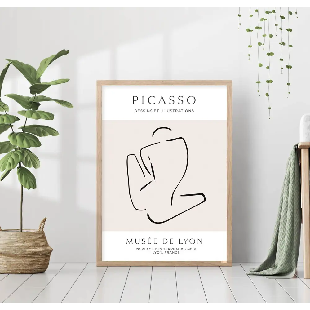 Фото Постер 28 картин "Линейный силуэт. пикассо" 70x50 см, в подарочном тубусе без рамы Фото Постер 28 картин "Линейный силуэт. пикассо" 70x50 см, в подарочном тубусе без рамы