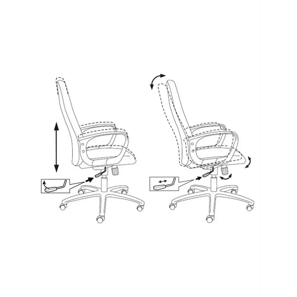 Фото 6 Офисное кресло Бюрократ CH99469 цвет серый Фото 6 Офисное кресло Бюрократ CH99469 цвет серый