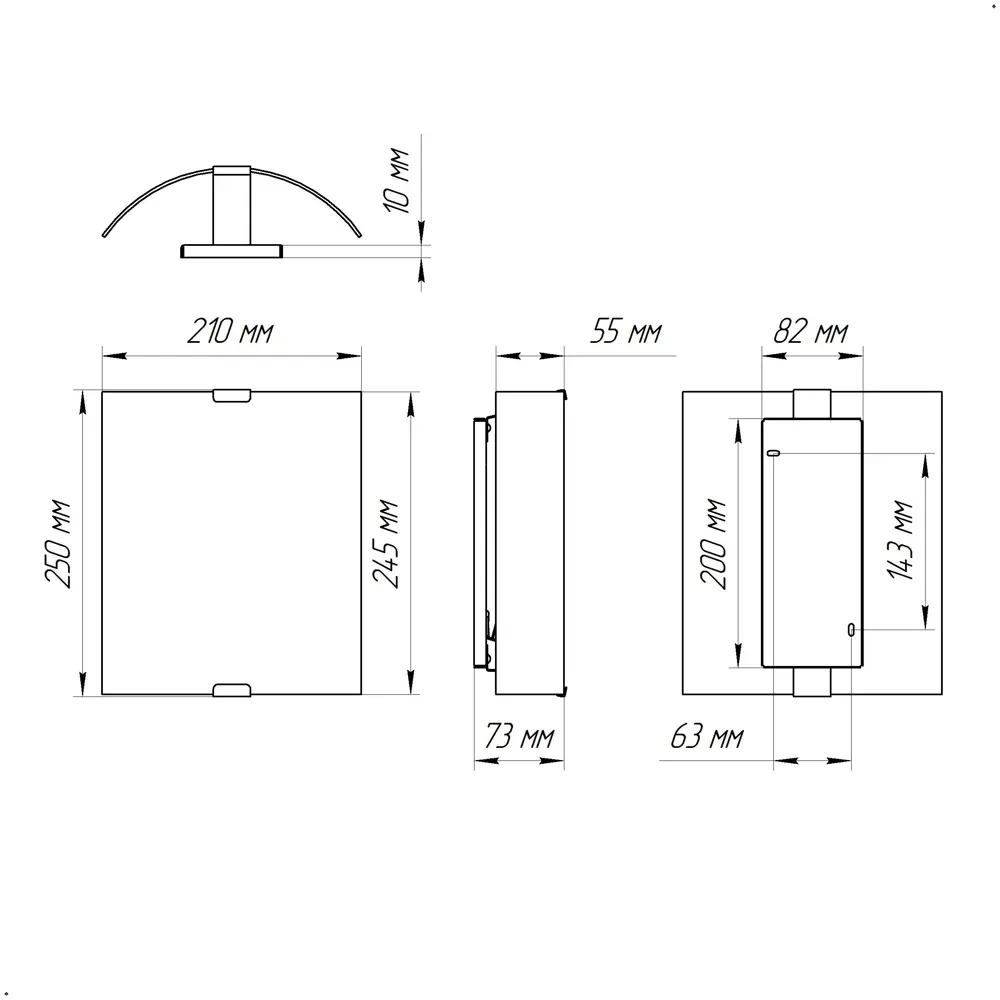 Фото 4 Настенный светильник ЗАВОД ЭЛЕТЕХ 1005206088 цвет белый Фото 4 Настенный светильник ЗАВОД ЭЛЕТЕХ 1005206088 цвет белый