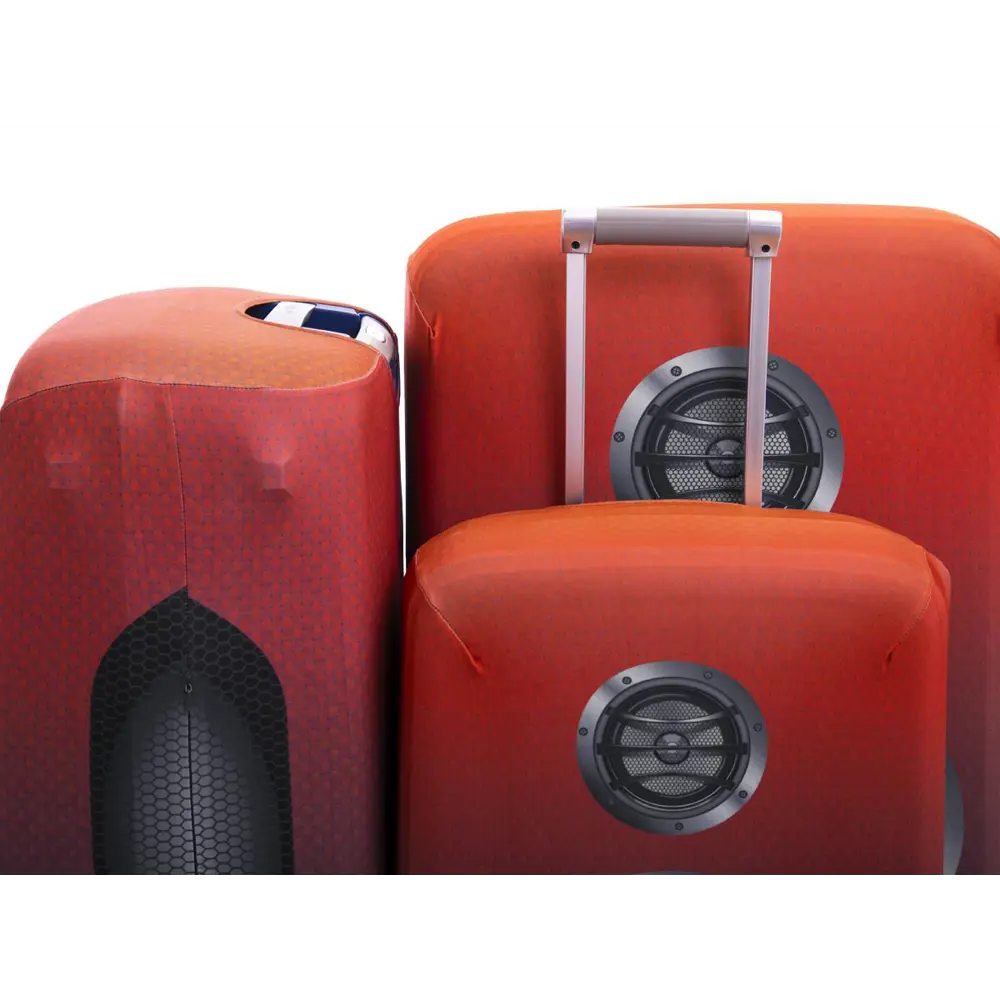 Фото 11 Чехол для чемодана Routemark Boombox M/L SP180 цвет коричневый Фото 11 Чехол для чемодана Routemark Boombox M/L SP180 цвет коричневый