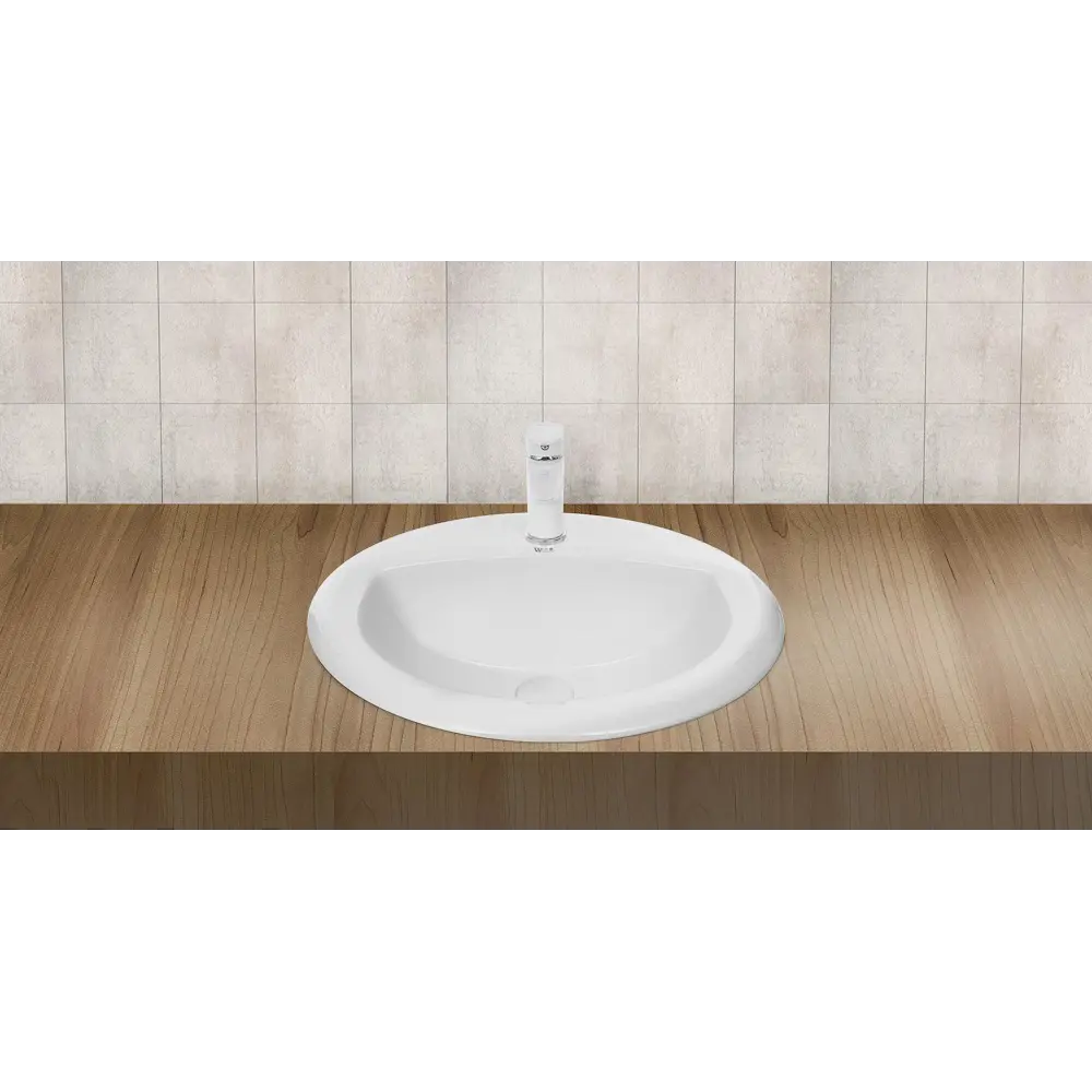 Фото Раковина мебельная Weltwasser deilbach DEILBACH 6001 51см цвет белый глянец