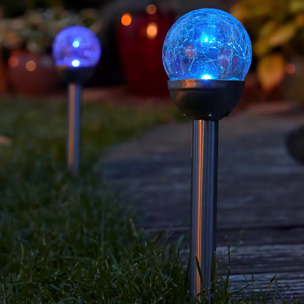 Фото 7 Светильник в грунт СТАРТ САД 1LED ШАР мал на солнечных батареях 37 см цвет прозрачный изменение цвета RGB Фото 7 Светильник в грунт СТАРТ САД 1LED ШАР мал на солнечных батареях 37 см цвет прозрачный изменение цвета RGB
