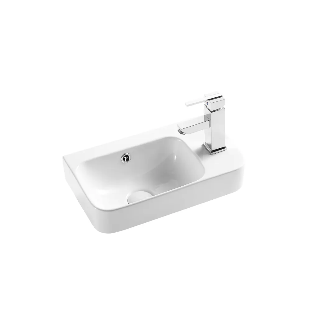 Фото Раковина подвесная Weltwasser aisbach AISBACH 5117 R 45см цвет белый Фото Раковина подвесная Weltwasser aisbach AISBACH 5117 R 45см цвет белый