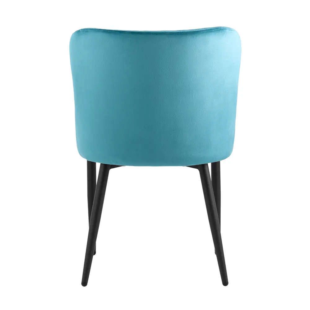 Фото 5 Стул кухонный Стул груп Ститч 82x63x43 см велюр цвет бирюзовый MC15 KD HLR-59 Box