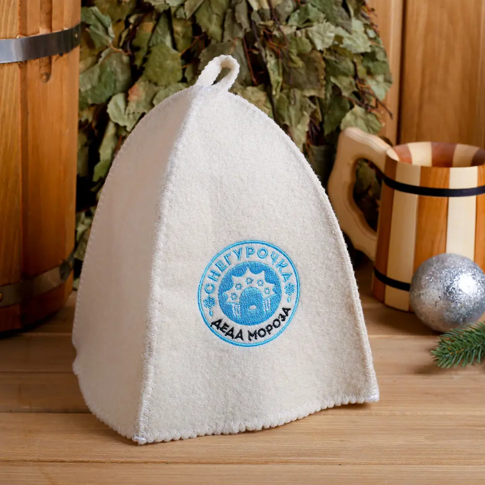 Фото 2 Набор парных шапок Дед мороз и снегурочка Фото 2 Набор парных шапок Дед мороз и снегурочка