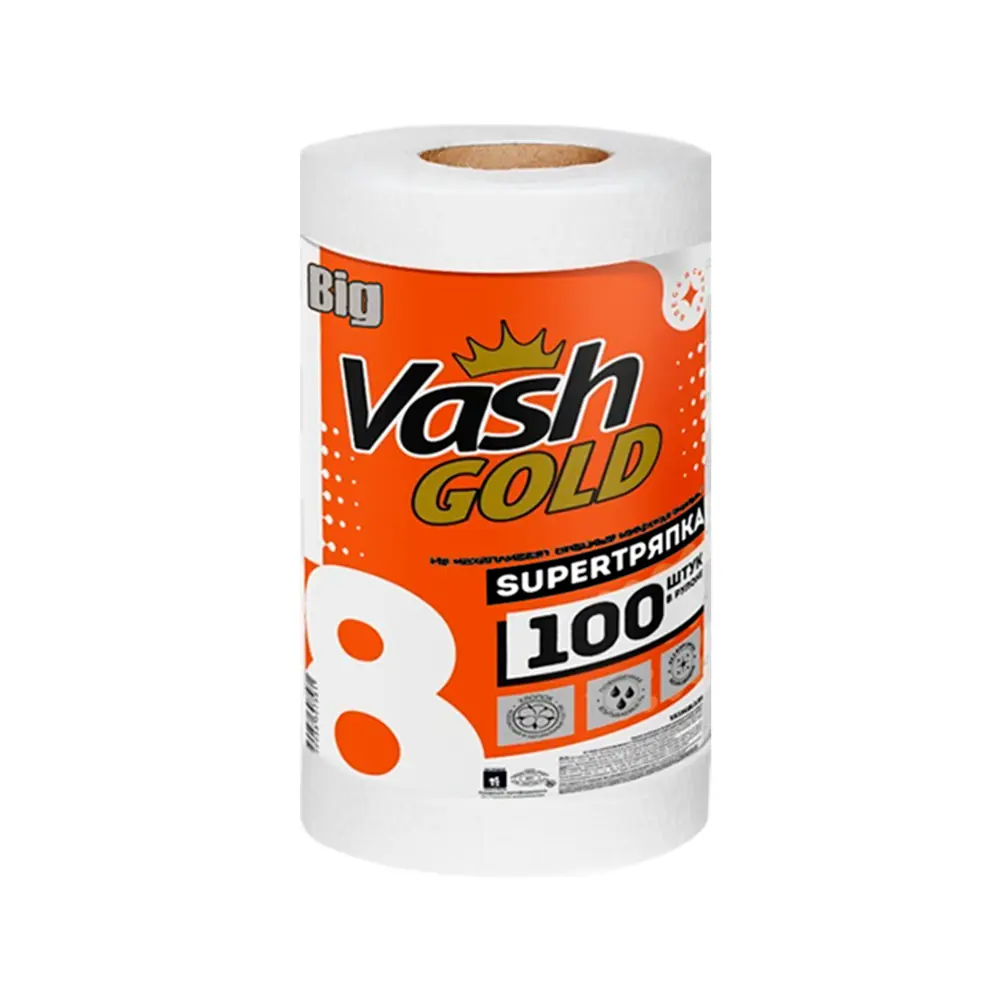 Фото 2 Тряпка VASH GOLD BIG 100 листов Фото 2 Тряпка VASH GOLD BIG 100 листов