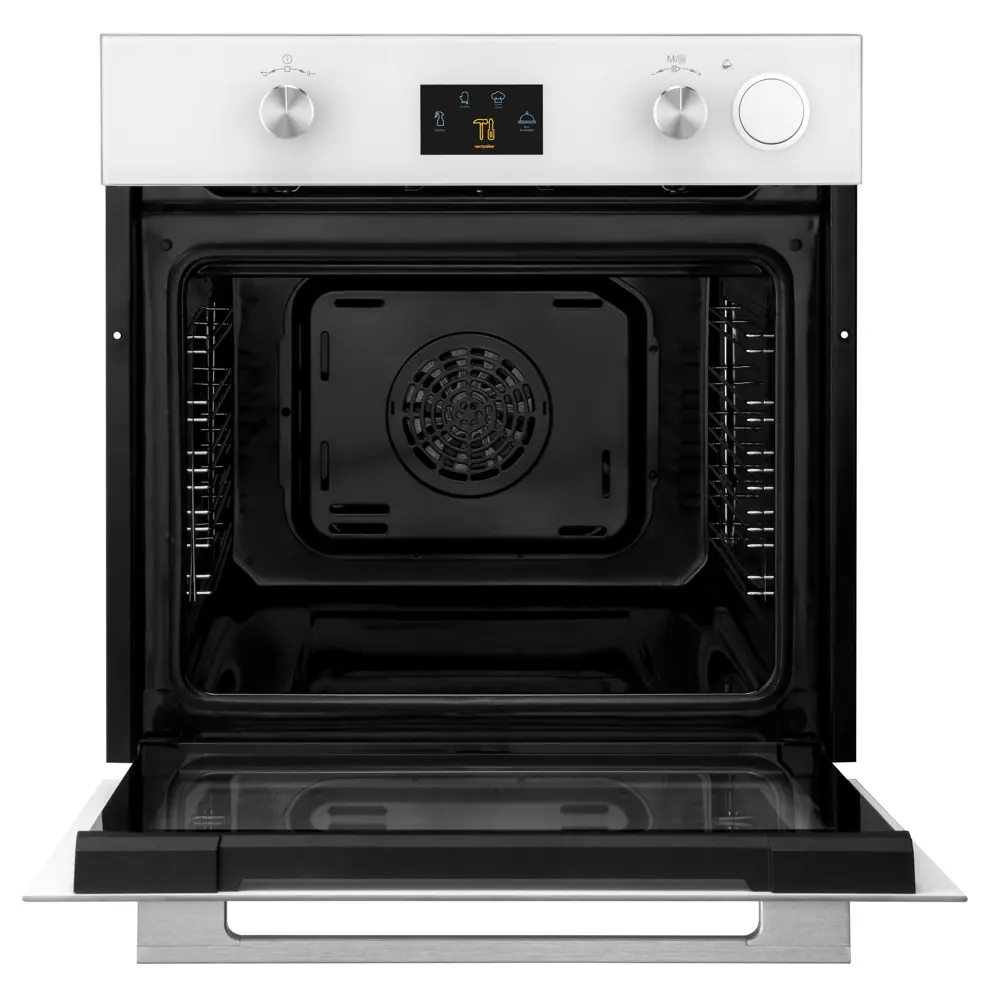 Фото Электрический духовой шкаф Weissgauff Eov 811 pdw pure steam 59.5x59.5x55 см цвет белый Фото Электрический духовой шкаф Weissgauff Eov 811 pdw pure steam 59.5x59.5x55 см цвет белый