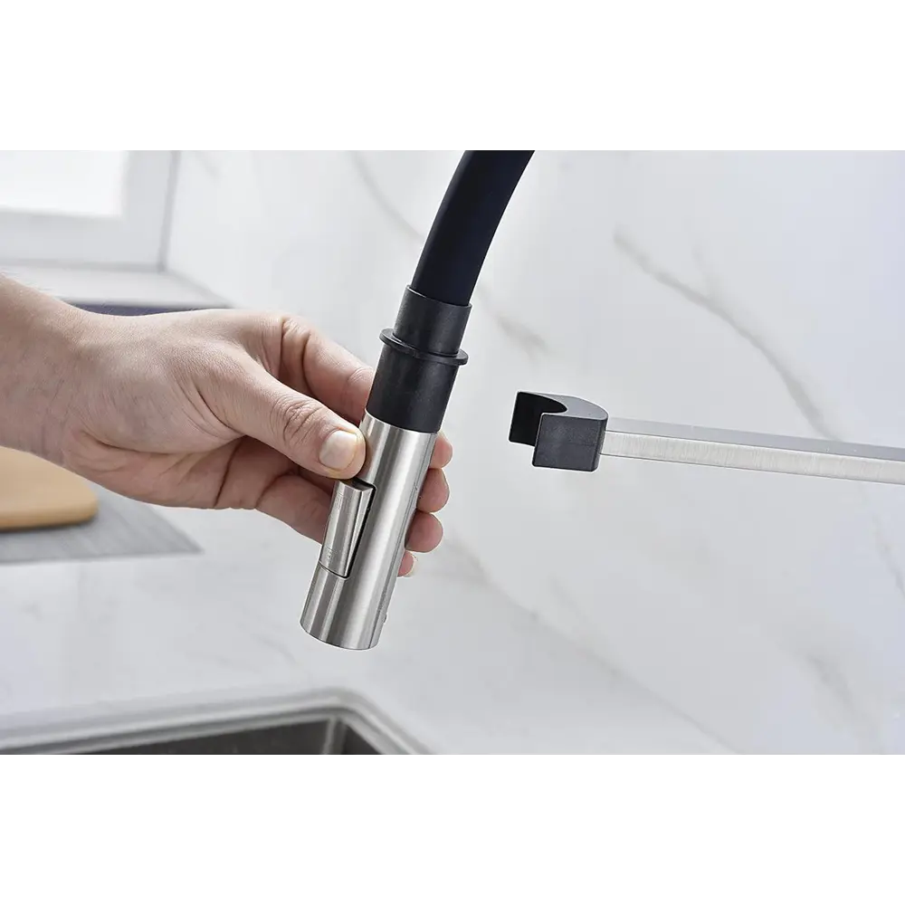 Фото 5 Однорычажный смеситель Paulmark Ha214021-ni 48.5 см цвет серый