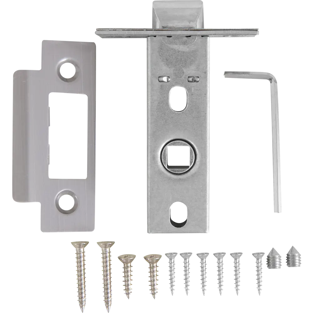 Фото 3 Дверные ручки 67 SN, без запирания, комплект, цвет никель