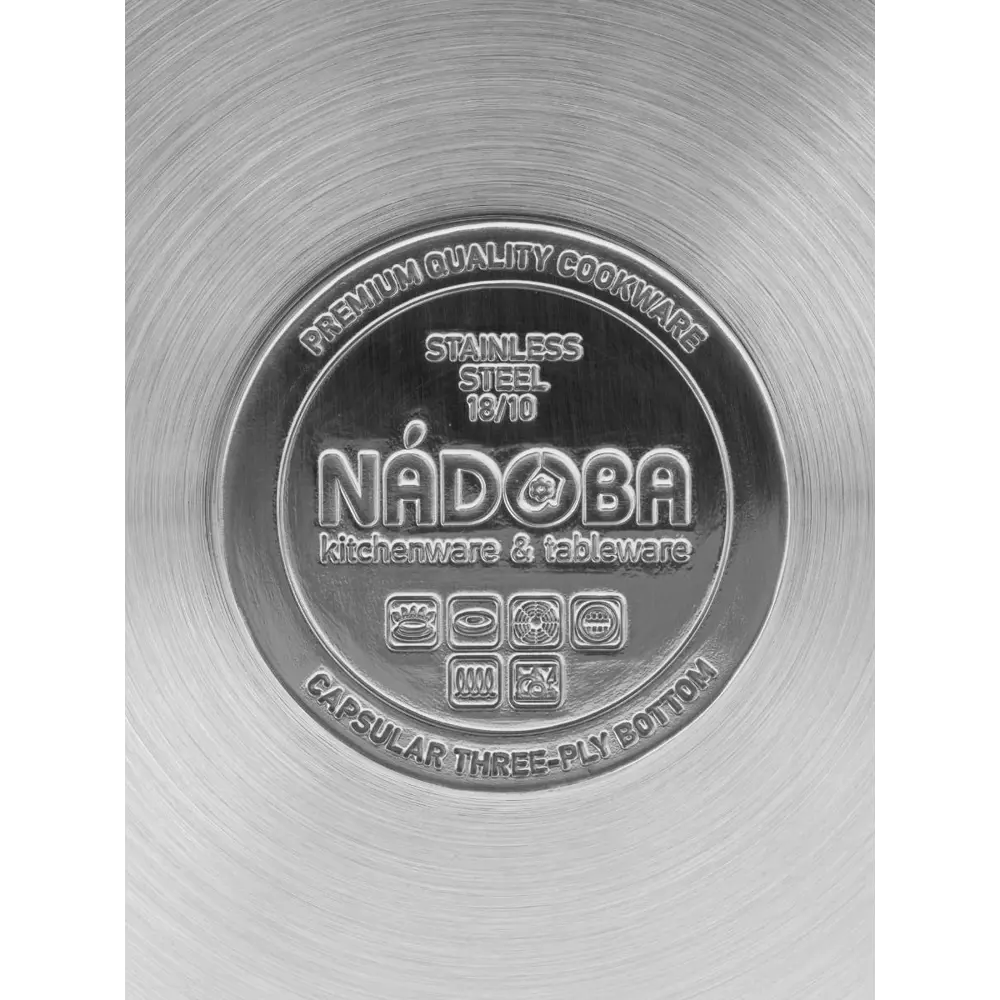 Фото 6 Кастрюля 5.5 л Nadoba Nd56676 с крышкой алюминий цвет серебристый Фото 6 Кастрюля 5.5 л Nadoba Nd56676 с крышкой алюминий цвет серебристый