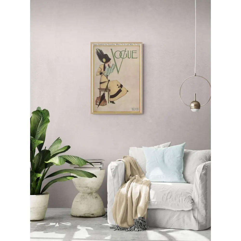 Фото 2 Постер Простопостер "Vogue - путешественница" 120x90 см Фото 2 Постер Простопостер "Vogue - путешественница" 120x90 см