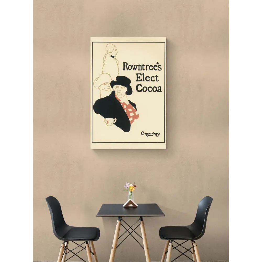 Фото 2 Постер Простопостер "Рекламный плакат - шоколадный напиток rowntrees elect cocoa" 90x60 см в раме Фото 2 Постер Простопостер "Рекламный плакат - шоколадный напиток rowntrees elect cocoa" 90x60 см в раме