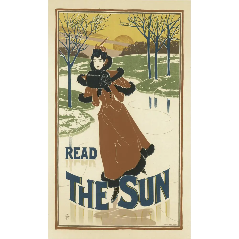 Фото Постер Простопостер "Рекламный плакат - журнал the sun" 50x40 см в раме маленький Фото Постер Простопостер "Рекламный плакат - журнал the sun" 50x40 см в раме маленький