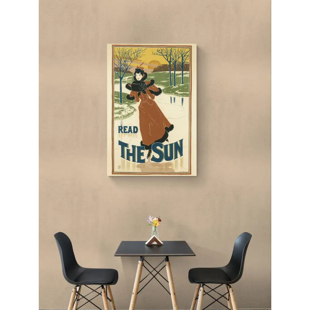 Фото 2 Постер Простопостер "Рекламный плакат - журнал the sun" 50x40 см в раме маленький Фото 2 Постер Простопостер "Рекламный плакат - журнал the sun" 50x40 см в раме маленький