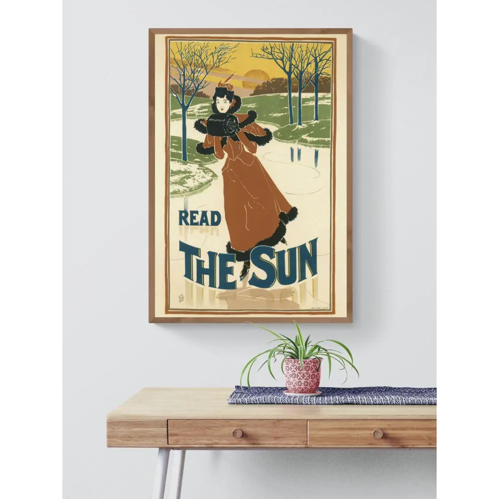 Фото 3 Постер Простопостер "Рекламный плакат - журнал the sun" 50x40 см в раме маленький Фото 3 Постер Простопостер "Рекламный плакат - журнал the sun" 50x40 см в раме маленький