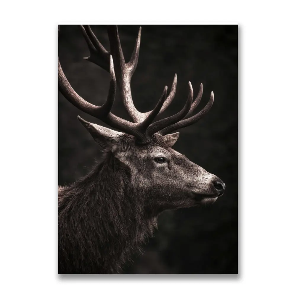 Фото Картина на холсте Олень №3 80x120 см Фото Картина на холсте Олень №3 80x120 см