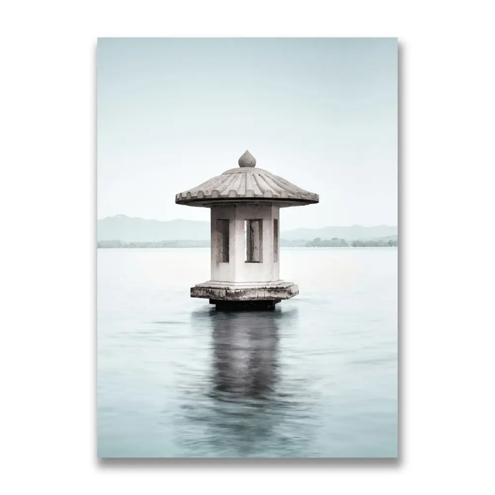 Фото Картина на холсте Каменный фонарь 80x120 см Фото Картина на холсте Каменный фонарь 80x120 см