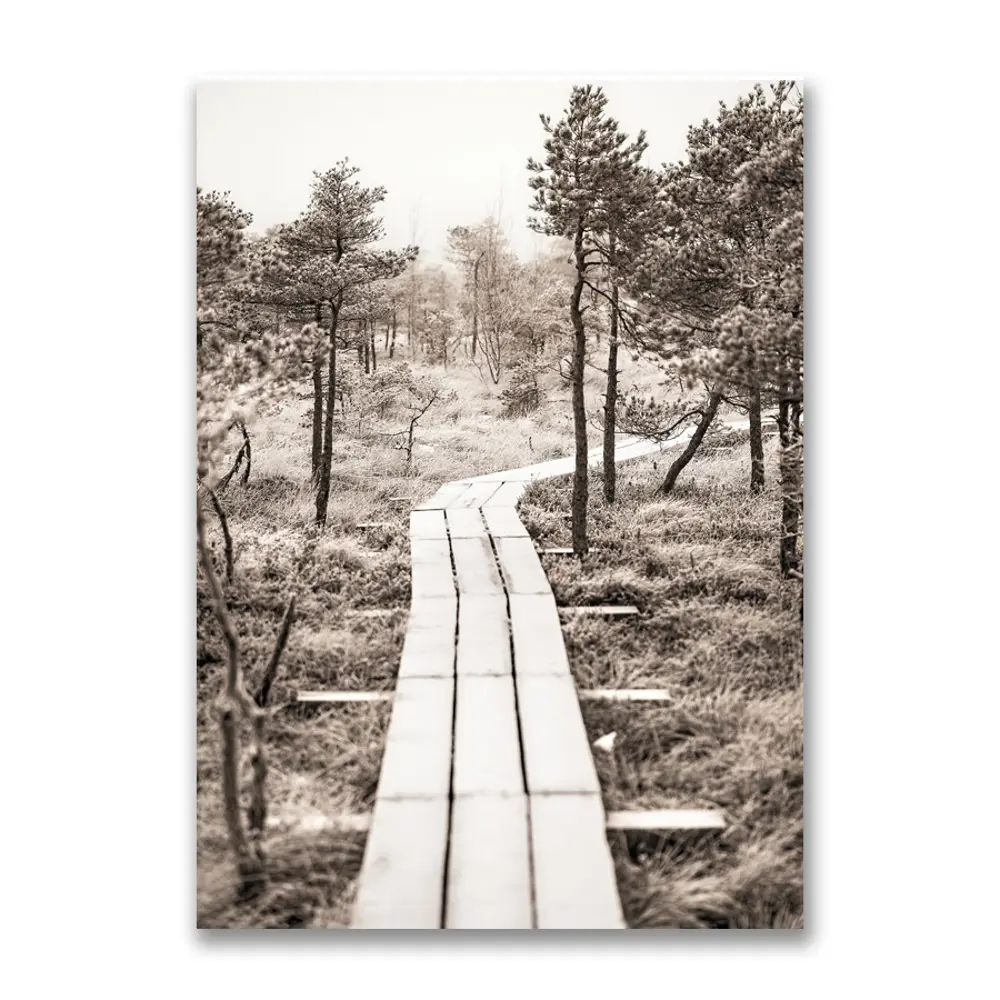 Фото Картина на холсте Тропинка в лес 80x120 см Фото Картина на холсте Тропинка в лес 80x120 см