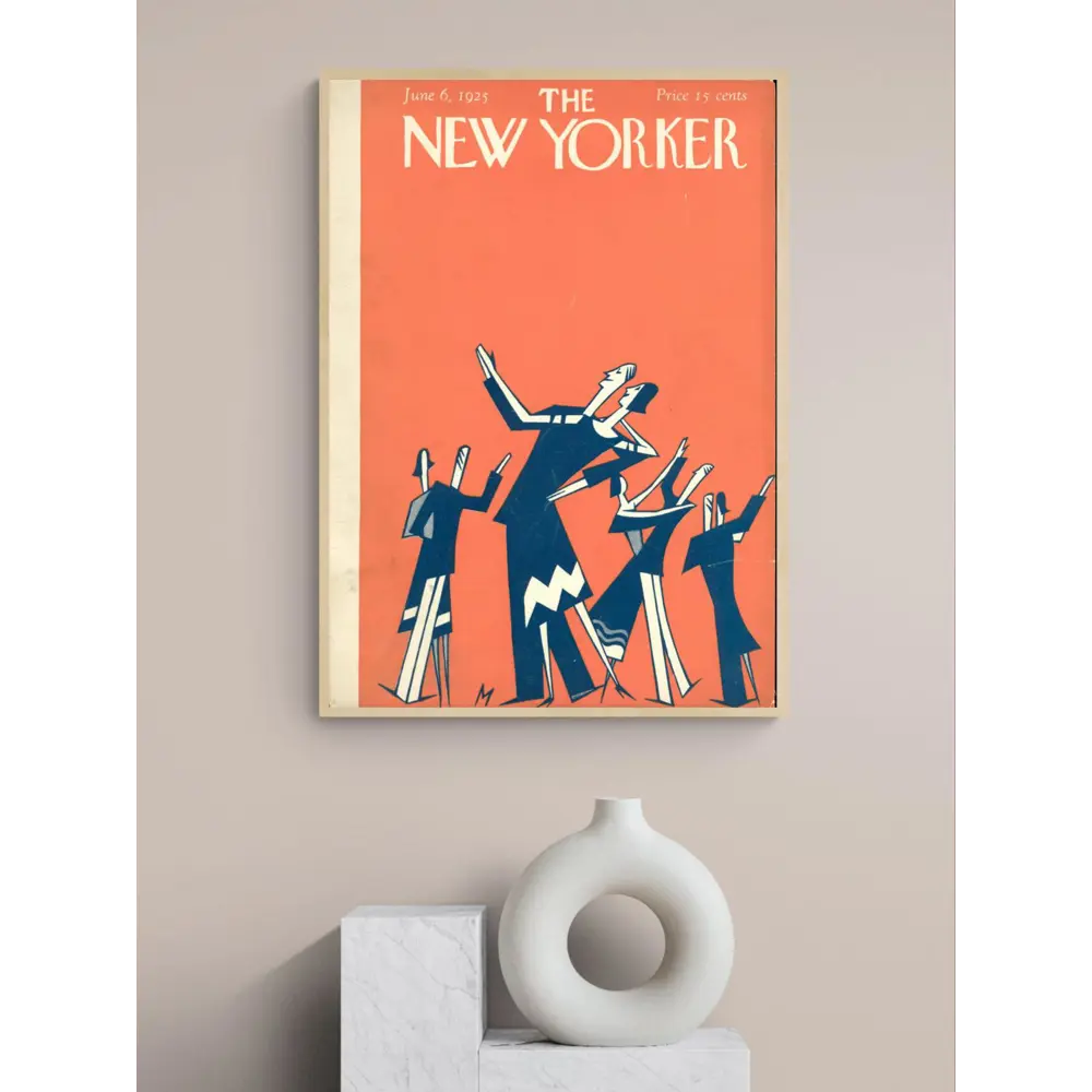 Фото 2 Постер Простопостер "Обложки new yorker - вальс" 90x60 см в подарочном тубусе Фото 2 Постер Простопостер "Обложки new yorker - вальс" 90x60 см в подарочном тубусе