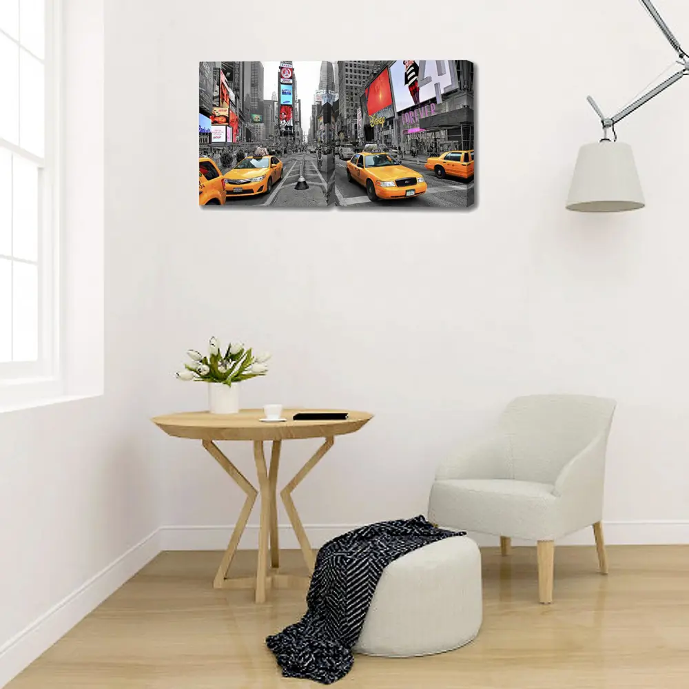 Фото 3 Картина модульная на подрамнике "Движение Нью-Йорка" 50*50см; 50*50см 100x50см Фото 3 Картина модульная на подрамнике "Движение Нью-Йорка" 50*50см; 50*50см 100x50см