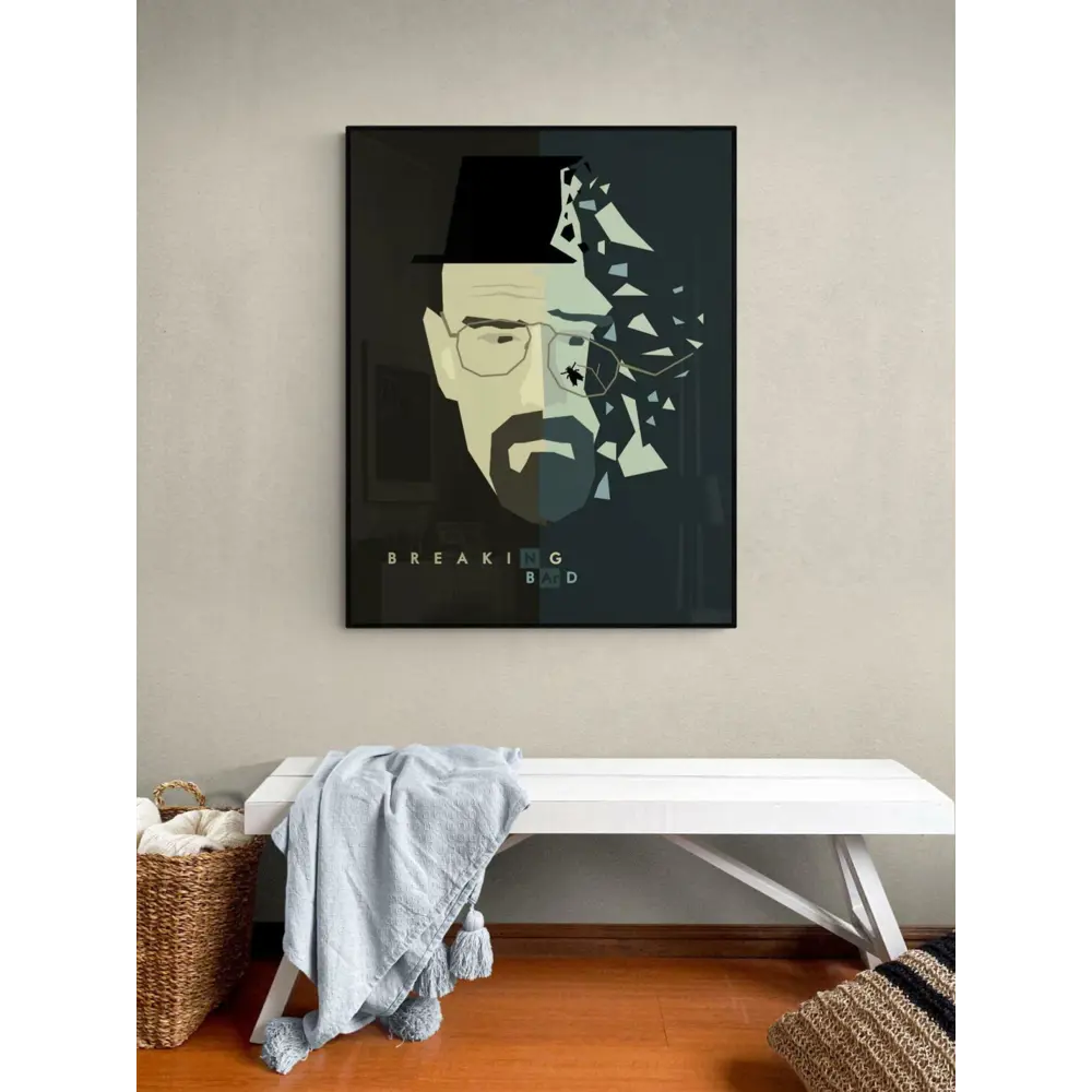 Фото Постер Во все тяжкие Лицо 40x50 см в раме из фильма Фото Постер Во все тяжкие Лицо 40x50 см в раме из фильма